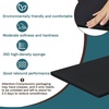 image:imageFrienda 1 Pack 118 X 60 X 05 Upholstery High Density Craft Sheets Cushion Foam Replacement Rectangle Cut to Size Cushion Chair Padding Suitable for Shipping Packing Mailing DIY CosplayWhiteBlack