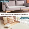 image:imageFrienda 1 Pack 118 X 60 X 05 Upholstery High Density Craft Sheets Cushion Foam Replacement Rectangle Cut to Size Cushion Chair Padding Suitable for Shipping Packing Mailing DIY CosplayWhiteWhite