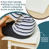 image:imageFrienda 1 Pack 118 X 60 X 05 Upholstery High Density Craft Sheets Cushion Foam Replacement Rectangle Cut to Size Cushion Chair Padding Suitable for Shipping Packing Mailing DIY CosplayWhiteWhite