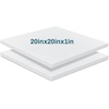 image:imageFrienda 2 Pack 3 x 24 x 24 Upholstery High Density Foam Square White  Cushion Padding 22 Density 50ILD Replacement Square Cut to Size Foam for Couch Chair Packing Shipping DIY Cosplay ProjectsWhite