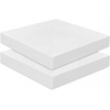 image:imageFrienda 2 Pack 3 x 24 x 24 Upholstery High Density Foam Square White  Cushion Padding 22 Density 50ILD Replacement Square Cut to Size Foam for Couch Chair Packing Shipping DIY Cosplay ProjectsWhite