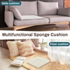 image:imageFrienda 2 Pack 3 x 24 x 24 Upholstery High Density Foam Square White  Cushion Padding 22 Density 50ILD Replacement Square Cut to Size Foam for Couch Chair Packing Shipping DIY Cosplay ProjectsWhite