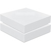 image:imageFrienda 2 Pack 3 x 24 x 24 Upholstery High Density Foam Square White  Cushion Padding 22 Density 50ILD Replacement Square Cut to Size Foam for Couch Chair Packing Shipping DIY Cosplay ProjectsWhite