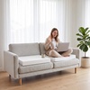 image:imageFrienda 2 Pack 3 x 24 x 24 Upholstery High Density Foam Square White  Cushion Padding 22 Density 50ILD Replacement Square Cut to Size Foam for Couch Chair Packing Shipping DIY Cosplay ProjectsWhite