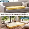 image:imageFrienda 2 Pack 3 x 24 x 24 Upholstery High Density Foam Square White  Cushion Padding 22 Density 50ILD Replacement Square Cut to Size Foam for Couch Chair Packing Shipping DIY Cosplay ProjectsYellow
