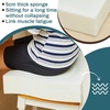 image:imageFrienda 2 Pack 3 x 24 x 24 Upholstery High Density Foam Square White  Cushion Padding 22 Density 50ILD Replacement Square Cut to Size Foam for Couch Chair Packing Shipping DIY Cosplay ProjectsWhite