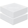 image:imageFrienda 2 Pack 3 x 24 x 24 Upholstery High Density Foam Square White  Cushion Padding 22 Density 50ILD Replacement Square Cut to Size Foam for Couch Chair Packing Shipping DIY Cosplay ProjectsWhite