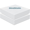 image:imageFrienda 2 Pack 3 x 24 x 24 Upholstery High Density Foam Square White  Cushion Padding 22 Density 50ILD Replacement Square Cut to Size Foam for Couch Chair Packing Shipping DIY Cosplay ProjectsWhite