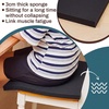 image:imageFrienda 2 Pack 3 x 24 x 24 Upholstery High Density Foam Square White  Cushion Padding 22 Density 50ILD Replacement Square Cut to Size Foam for Couch Chair Packing Shipping DIY Cosplay ProjectsBlack