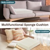 image:imageFrienda 2 Pack 3 x 24 x 24 Upholstery High Density Foam Square White  Cushion Padding 22 Density 50ILD Replacement Square Cut to Size Foam for Couch Chair Packing Shipping DIY Cosplay ProjectsWhite