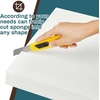 image:imageFrienda 2 Pack 3 x 24 x 24 Upholstery High Density Foam Square White  Cushion Padding 22 Density 50ILD Replacement Square Cut to Size Foam for Couch Chair Packing Shipping DIY Cosplay ProjectsWhite