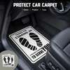image:imageFrienda 2 Pcs 16 x 20 Inch Car Floor Mats Paper Covered Plastic Film Auto Floor Pads Waterproof and AntiSlip Foot Mat Car Protector Cover for Vehicle Supplies