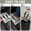 image:imageFrienda 2 Pcs 16 x 20 Inch Car Floor Mats Paper Covered Plastic Film Auto Floor Pads Waterproof and AntiSlip Foot Mat Car Protector Cover for Vehicle Supplies