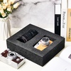 image:imageFrienda 2 Pcs Black Polyurethane Foam Block Inserts for Cases  12 x 10 x 213 Inch Thick Padding Inserts Foam for DIY Crafts Cuttable Packing Padding for Tool Box Camera and StorageBlack