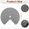 image:imageFrienda 2 Pcs Lazy Susan Shelf Liners  Non Adhesive Non Slip Kitchen Cabinet Liners for Refrigerator Pantry Sink amp Cupboard Storage31 InchGrayGray