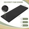 image:imageFrienda 2 Pcs Upholstery Foam 1 x 24 x 72 High Density Cushion White Polyurethane Craft Foam Padding for Seat Replacement DIY Projects Chairs Headboards Sofas HomeBlack