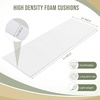 image:imageFrienda 2 Pcs Upholstery Foam 1 x 24 x 72 High Density Cushion White Polyurethane Craft Foam Padding for Seat Replacement DIY Projects Chairs Headboards Sofas HomeWhite