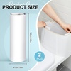 image:imageFrienda 2 Pcs White Toilet Tank Insulation Kit 16 x 48 Inch Toilet Tank Liner Anti Condensation with EVA Foam Self Adhesive for Stopping Condensation Preventing Water Damage to Floors