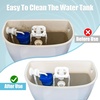 image:imageFrienda 2 Pcs White Toilet Tank Insulation Kit 16 x 48 Inch Toilet Tank Liner Anti Condensation with EVA Foam Self Adhesive for Stopping Condensation Preventing Water Damage to Floors