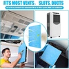image:imageFrienda 20 x 91 Inch Merv 6 Reusable Air Vent Filter Cut to Size Electrostatic Floor Vent Filter Washable Replacement Compatible with Most Air Conditioning Furnace HVACMERV 8