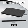 image:imageFrienda 24 Pcs 12 x 8 x 05 Polyethylene Foam Sheet Thick Black Packing Foam Padding Customizable PE Board Cushion Inserts for Cases Craft Shipping Moving DIY Projects Toolbox Storage6