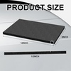 image:imageFrienda 24 Pcs 12 x 8 x 05 Polyethylene Foam Sheet Thick Black Packing Foam Padding Customizable PE Board Cushion Inserts for Cases Craft Shipping Moving DIY Projects Toolbox Storage12