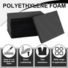 image:imageFrienda 24 Pcs 12 x 8 x 05 Polyethylene Foam Sheet Thick Black Packing Foam Padding Customizable PE Board Cushion Inserts for Cases Craft Shipping Moving DIY Projects Toolbox Storage12
