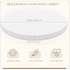 image:imageFrienda 3 Height 66 Diameter High Density Foam Round Cushion Insert 35 D Upholstery Cushion Circle Mattress for Outdoor Indoor Round Bed Patio Daybed Mattress3 Height