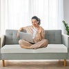 image:imageFrienda 3 Pack 2 x 20 x 20 Upholstery High Density Foam Cushion  22 Density 50ild Replacement Square Cut to Size Foam Padding Seat Couch for Patio Furniture Commercial Dinning Benches4 x 20 x 20 Inch