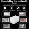 image:imageFrienda 300 Pcs Self Adhesive Bubble Bags Packing Pouches 6 X 10  Double Wall Clear Protective Wrap Shockproof for Small Business Shipping Packaging Cushioned Fragile Items Protection150