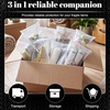 image:imageFrienda 300 Pcs Self Adhesive Bubble Bags Packing Pouches 6 X 10  Double Wall Clear Protective Wrap Shockproof for Small Business Shipping Packaging Cushioned Fragile Items Protection150