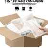 image:imageFrienda 300 Pcs Self Adhesive Bubble Bags Packing Pouches 6 X 10  Double Wall Clear Protective Wrap Shockproof for Small Business Shipping Packaging Cushioned Fragile Items Protection1