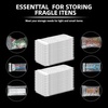 image:imageFrienda 300 Pcs Self Adhesive Bubble Bags Packing Pouches 6 X 10  Double Wall Clear Protective Wrap Shockproof for Small Business Shipping Packaging Cushioned Fragile Items Protection1