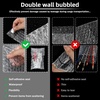 image:imageFrienda 300 Pcs Self Adhesive Bubble Bags Packing Pouches 6 X 10  Double Wall Clear Protective Wrap Shockproof for Small Business Shipping Packaging Cushioned Fragile Items Protection1