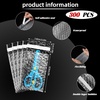 image:imageFrienda 300 Pcs Self Adhesive Bubble Bags Packing Pouches 6 X 10  Double Wall Clear Protective Wrap Shockproof for Small Business Shipping Packaging Cushioned Fragile Items Protection1