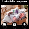 image:imageFrienda 300 Pcs Self Adhesive Bubble Bags Packing Pouches 6 X 10  Double Wall Clear Protective Wrap Shockproof for Small Business Shipping Packaging Cushioned Fragile Items Protection150