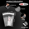 image:imageFrienda 300 Pcs Self Adhesive Bubble Bags Packing Pouches 6 X 10  Double Wall Clear Protective Wrap Shockproof for Small Business Shipping Packaging Cushioned Fragile Items Protection1
