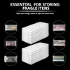 image:imageFrienda 300 Pcs Self Adhesive Bubble Bags Packing Pouches 6 X 10  Double Wall Clear Protective Wrap Shockproof for Small Business Shipping Packaging Cushioned Fragile Items Protection1