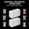 image:imageFrienda 300 Pcs Self Adhesive Bubble Bags Packing Pouches 6 X 10  Double Wall Clear Protective Wrap Shockproof for Small Business Shipping Packaging Cushioned Fragile Items Protection1