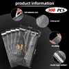 image:imageFrienda 300 Pcs Self Adhesive Bubble Bags Packing Pouches 6 X 10  Double Wall Clear Protective Wrap Shockproof for Small Business Shipping Packaging Cushioned Fragile Items Protection1