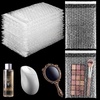 image:imageFrienda 300 Pcs Self Adhesive Bubble Bags Packing Pouches 6 X 10  Double Wall Clear Protective Wrap Shockproof for Small Business Shipping Packaging Cushioned Fragile Items Protection150