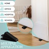 image:imageFrienda 36 Pcs Door Stoppers Bulk for Bottom of Door Rubber Door Wedge Stop Height up to 12 Inches Sturdy Door Stop Bulk for Heavy Duty Door Bottom Carpet Tile Concrete Wooden Floor BlackBlack