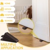 image:imageFrienda 36 Pcs Door Stoppers Bulk for Bottom of Door Rubber Door Wedge Stop Height up to 12 Inches Sturdy Door Stop Bulk for Heavy Duty Door Bottom Carpet Tile Concrete Wooden Floor BlackBlack