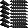 image:imageFrienda 36 Pcs Door Stoppers Bulk for Bottom of Door Rubber Door Wedge Stop Height up to 12 Inches Sturdy Door Stop Bulk for Heavy Duty Door Bottom Carpet Tile Concrete Wooden Floor BlackBlack