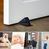 image:imageFrienda 36 Pcs Door Stoppers Bulk for Bottom of Door Rubber Door Wedge Stop Height up to 12 Inches Sturdy Door Stop Bulk for Heavy Duty Door Bottom Carpet Tile Concrete Wooden Floor BlackBlack