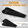 image:imageFrienda 36 Pcs Door Stoppers Heavy Duty Door Stop Wedge Rubber Door Stoppers for Door Bottom Carpet Tile Concrete Wooden Floor36