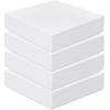 image:imageFrienda 4 Pack 2 x 18 x 18 Upholstery High Density Foam Cushion White  Replacement Square Cut to Size Foam Padding Seat Couch for Patio Furniture Commercial Dinning Benches Padding DIY ProjectsWhite