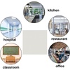 image:imageFrienda 4 Pcs Fluorescent Light Covers for Ceiling Lights Classroom Light Filters Lighting Panel Acrylic Cover Clear Prismatic for Office Hospital Kitchen Home Decor225 x 465 x 0122375 x 2375 x 01