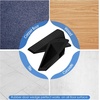 image:imageFrienda 4 Pcs Heavy Duty Rubber Door Stops Wedge StackableBlue  Jumbo 2 Tall TPR Wedge for Carpet Hardwood Concrete Tile Nonslip Stopper Design Stackable for Hotels Homes OfficesBlack