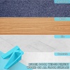image:imageFrienda 4 Pcs Heavy Duty Rubber Door Stops Wedge StackableBlue  Jumbo 2 Tall TPR Wedge for Carpet Hardwood Concrete Tile Nonslip Stopper Design Stackable for Hotels Homes OfficesBlue